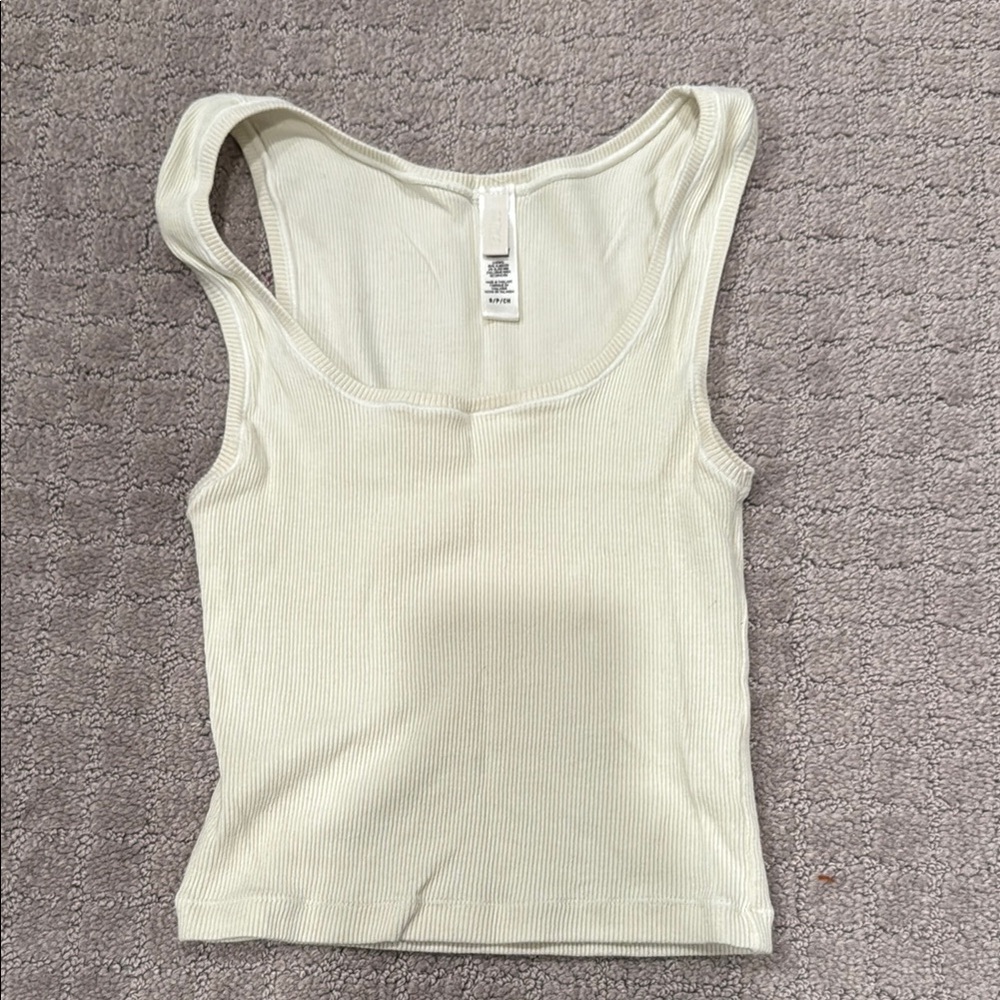 Women's Cream Tank Top